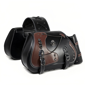 Borsa Posteriore Retrò per Moto Cruiser <span class=keywords><strong>Royal</strong></span> <span class=keywords><strong>Enfield</strong></span>, Borsa da Sella per Attrezzatura e Utensili per Moto Elettriche - Product Image 1