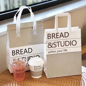 Sacs d'emballage alimentaire pour restaurant sur mesure en gros, sacs à emporter jetables, sacs en non-tissé enduits, isolation thermique - Product Image 4