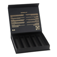 Custom Paper Cardboard Tequila Wine test Tube Bottles Packaging Box