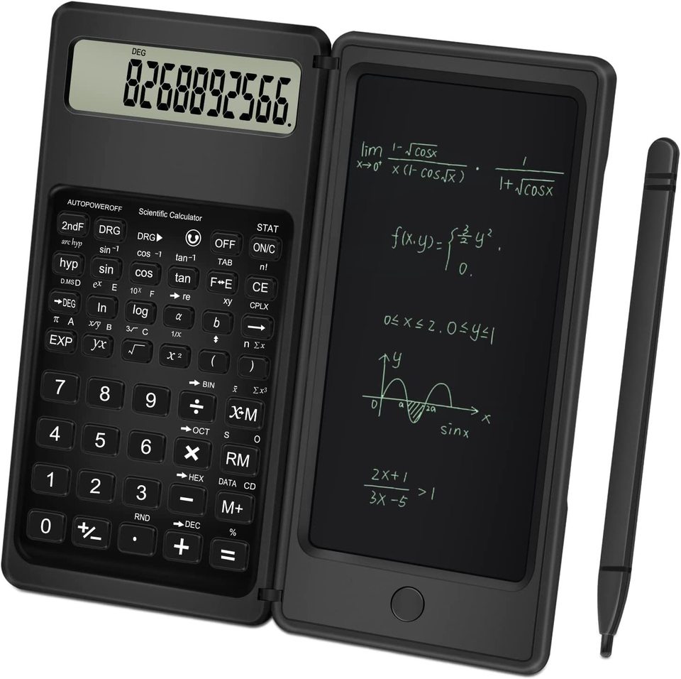 New Electronic Drawing Pad Lcd Writing Tablet Portable Students Graphing Scientific Calculator With Writing Pad Board
