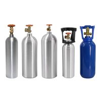 Cilindro de Gas Helio de 6L, 150 bar, Portátil, de Fábrica China, para Distribución Global