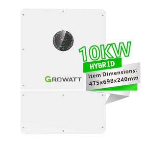 Growatt ไฮบริด10KW พลังงานแสงอาทิตย์10K-HU สามเฟสพร้อม - Product Image 2