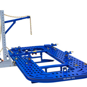 Machine de redressage de châssis automobile à cinq tours pour réparation de carrosserie et de châssis - Product Image 1