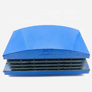 Blue Rubber Support AZ9925525286 SINOTRUK Howo T5G T7H Truck MAN Axle Parts