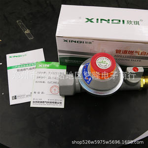 Soupape de sécurité à fermeture automatique pour gaz naturel, filetage 3/4 po, 10 bars, pour la protection des cuisinières à gaz domestiques - Product Image 3