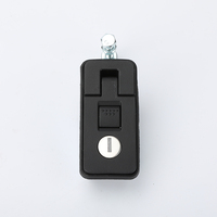 Serrure à compression avec poignée pour boîte à outils, camping-car, remorque, camion, caravane, auvent, autocaravane, valise et bagages