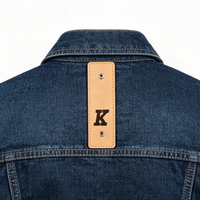 Étiquette personnalisée en cuir véritable écologique sérigraphiée pour sacs, vêtements, accessoires de confection à coudre, vente en gros OEM