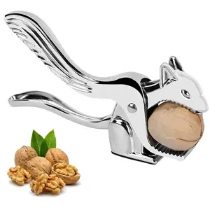 New trending products 2022 squirrel stainless steel multi-functional nut cracker