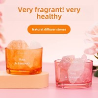 Diffuseur d'huiles essentielles ultrasonique de luxe en pierres précieuses naturelles, en gros, avec étiquette personnalisée, désodorisant d'ambiance pour huiles essentielles CN