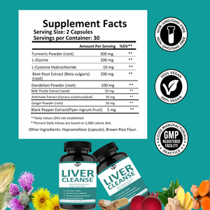 كبسولات شوك الحليب لتنظيف الكبد من إنتاج الشركة الأصلية، مكمل طبيعي لدعم صحة الكبد مع خلاصة الخرشوف للرجال والنساء - Product Image 3