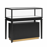 Luxuriöse Anpassbare Schmuckvitrine mit LED-Beleuchtung und Gehärtetem Glas Umweltfreundlich & Langlebig für Einzelhandelsgeschäfte und Einkaufszentren
