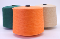 Fil à âme en coton peigné 51% coton 30% polyester 19% nylon nylon-Évacuation de l'humidité et durable | pour Performance Activewear