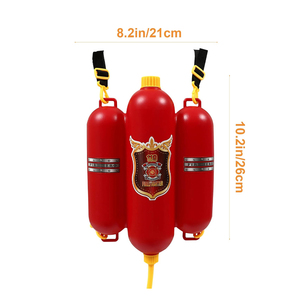 QS nuova novità di Design per bambini spiaggia Squirter sparatutto antincendio zaino a pressione pistola ad acqua giocattolo per bambini piscina estiva - Product Image 6