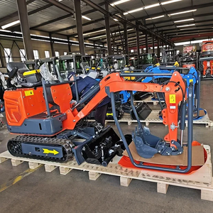 Mini Escavatore Diesel da 1,2 Tonnellate per Cortili e Spazi Ristretti, Escavatore Cingolato per Tutti i Terreni - Product Image 1