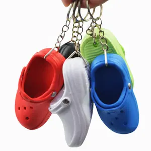 Chaussure 3D Mini Basketball Sneaker Porte-clés en caoutchouc Vente en gros Porte-clés porte-clés en PVC personnalisé