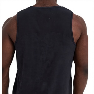 Wholesale Men Cotton Mesh Gym Tank Top Breathable Sleeveless Fitness Training Vest Quick Dry Workout Sports <b>Singlet</b> - Product Image 2