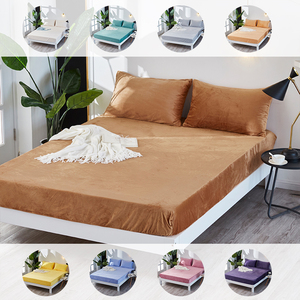 Drap-housse en velours cristal chaud d'hiver, poches profondes, confort moelleux, pour toutes les tailles de matelas - Product Image 4
