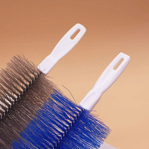 Fan <b>Cleaning</b> <b>Brush</b> Nylon Blue Household Electric Fan Dust Removal Tool - Product Image 4