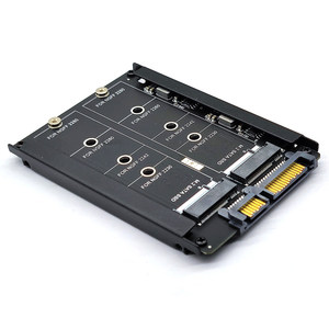Адаптер-карта NGFF-SATA3 для двухслотового SSD M.2 Key B - Product Image 1