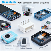 데넨텍 2.5mm 피치 웨이퍼 커넥터 JST 타입 5P 6P 7P 8P 9P 10P 핀 헤더 어댑터 (PCB 와이어-보드 연결용)