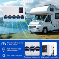 Climatiseur TELCOOL 12V, climatiseur électrique DC pour camping-cars, fourgonnettes, camions, camping-cars, excavatrices, remorques, petits camions