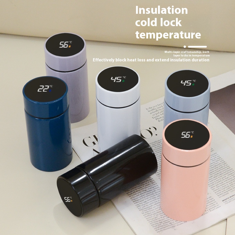 200ml Mini Thermos Portable Insulated Water Bottles