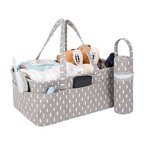 <span class=keywords><strong>Sac</strong></span> <span class=keywords><strong>à</strong></span> dos de rangement pour bébé, grand, écologique, portable, avec fermeture éclair et motif imprimé, idéal pour une fête prénatale - Product Image 1