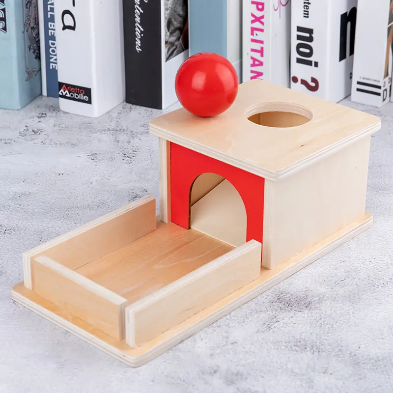 Boîte débardeur Montessori en bois, jouet pour enfants, vente en gros