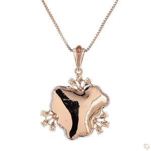 Impresionante Colgante de Diamantes en Oro para Mujer, Brillo Clásico y Elegante, Joyería Fina, Regalo para Bodas y Fiestas - Product Image 3