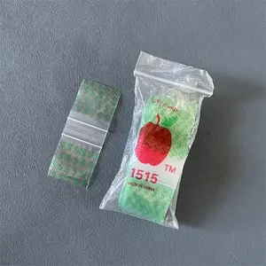 Factory Wholesale Small 1515/2020/2030 Clear or Print Apple Mini Ziplock  Baggie Zipper Bags in Packaging Bags - China Zipper Bag, Zip Lock Plastic  Bag