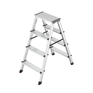Échelle industrielle en aluminium double face EN131/EN14183 <span class=keywords><strong>Escalier</strong></span> pliable de 2 à 6 marches Échelle d'escalade pliable Plegable - Product Image 3