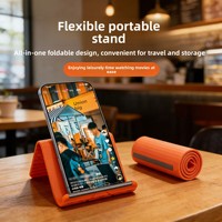 Support en silicone pliable et flexible pour téléphone, tablette et ordinateur portable Z52 – Support universel portable créatif et transformable pour utilisation mains libres