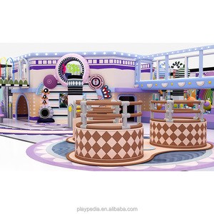 Équipement de parc d'attractions intérieur gratuit à concevoir, château, maison, aire de jeux intérieure de grande taille pour adolescents et enfants avec toboggans - Product Image 2