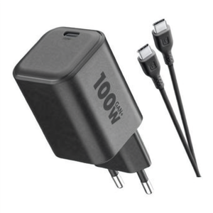 Caricabatterie USB <b>Type</b>-<b>C</b> 100W GaN+ Kit Black ACHKITGAN100WLAPK - Product Image 1