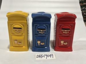 Salvadanaio Creativo a Forma di Cassetta Postale, Salvadanaio Personalizzato in Ceramica a Forma di Cassetta delle Lettere - Product Image 4