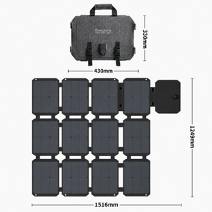 Panneau solaire pliable 200W monocristallin pour système solaire extérieur - Product Image 1