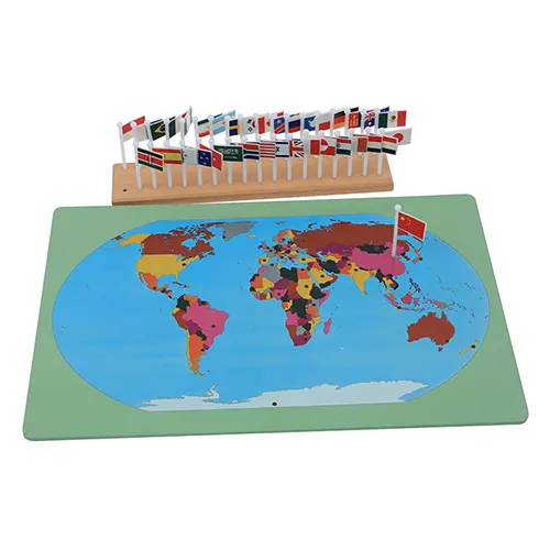 Starlink çok satan ürün beyin Teaser coğrafya Montessori oyuncaklar dünya bayrakları