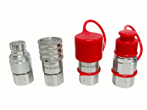 Kit di Accoppiamento Rapido Idraulico Maschio e Femmina 1/2'' BSP a Faccia Piatta per Escavatori <span class=keywords><strong>CAT</strong></span>, Caricatori e Camion - Product Image 5