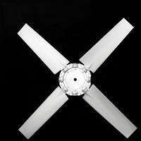 Fabricant OEM/ODM de pales d'hélice axiales pour compresseur d'air, en plastique, 4 pales en nylon, diamètre 350-1340 mm, débit d'air élevé