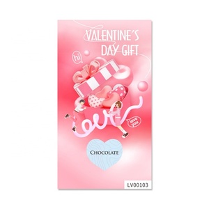 Scratch and Win <b>Card</b> Valentine's Day Digital Printing Coated Paper Hologram Layer Custom Scratch <b>Cards</b> Paper - Product Image 2