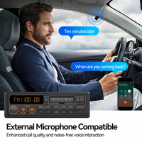 Lecteur multimédia MP3 rétro JMC 1 Din, autoradio classique FM AM DAB, amplificateur EQ, 2 subwoofers, USB, DSP, charge rapide, télécommande