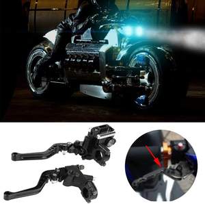 Pour moto Honda Kawasaki Suzuki Yamaha, levier de frein et d'embrayage pour guidon de 7/8'' (22 mm), ensemble gauche et droit - Product Image 4