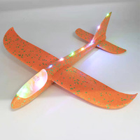 Jeu de 3 lanceurs d'avion volant pour enfants, éclairage Led, catapulte, mousse, planeur, avion, lancement, pistolet, vente en gros