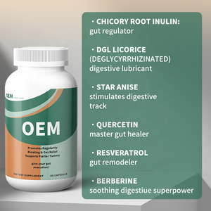 Cápsulas para la Salud Intestinal en Oferta, Probióticos para la Limpieza Intestinal y el Metabolismo en Adultos, Suplementos Herbales - Product Image 3