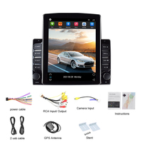Autoradio Android 10 2DIN GPS Lecteur Multimédia 9.7" pour Tesla Type 2 Din Autoradio Universel pour Toyota LADA NISSAN VW