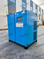 Compresor de Aire de Tornillo Monofásico de 37 kW y 220 V con Variador de Velocidad PM, Eficiencia Energética Clase 1, Envío en 3 Días, Garantía de 10 Años
