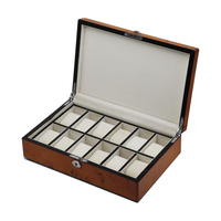 Boîte à montres en bois gravée au laser faite à la main, boîte multi-montres, Caja Reloj poedagar, boîte à montres 6 emplacements, Caja De Reloj De Madera