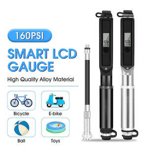 산악 자전거 사이클 액세서리 용 핫 세일 휴대용 미니 자전거 펌프 스마트 타이어 팽창기 - Product Image 3
