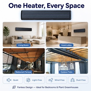 1000W Low Power Electric Far Infrared <strong>Heater</strong> Wall Panel Radiant <strong>Heater</strong> Portable Room <strong>Heater</strong> for <strong>Winter</strong> - Product Image 2