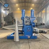 Machine à rouler les cônes pour la formation de trémies de silo et de segments coniques, équipement de fabrication de tôles en acier doux pour le pliage